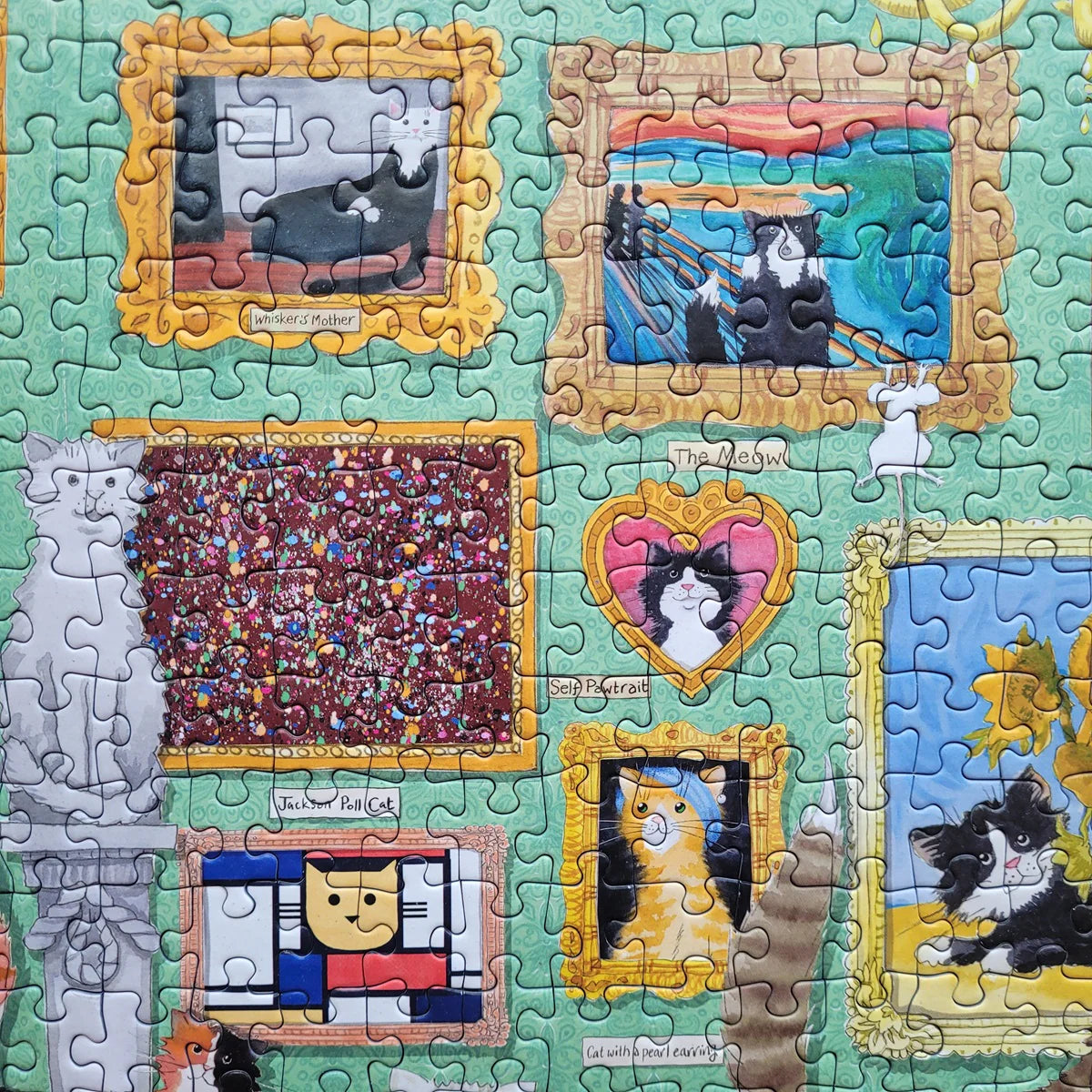 Gibsons Night At The Meowseum 1000 Piece Jigsaw Puzzle G6402