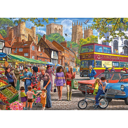 Gibsons York Market 1000 Piece Jigsaw Puzzle G6423