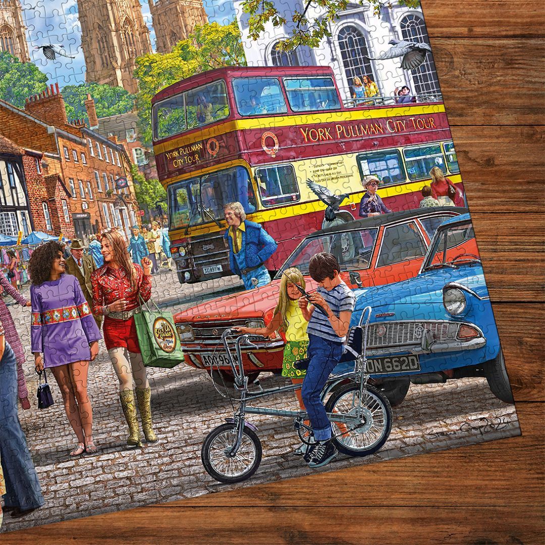 Gibsons York Market 1000 Piece Jigsaw Puzzle G6423