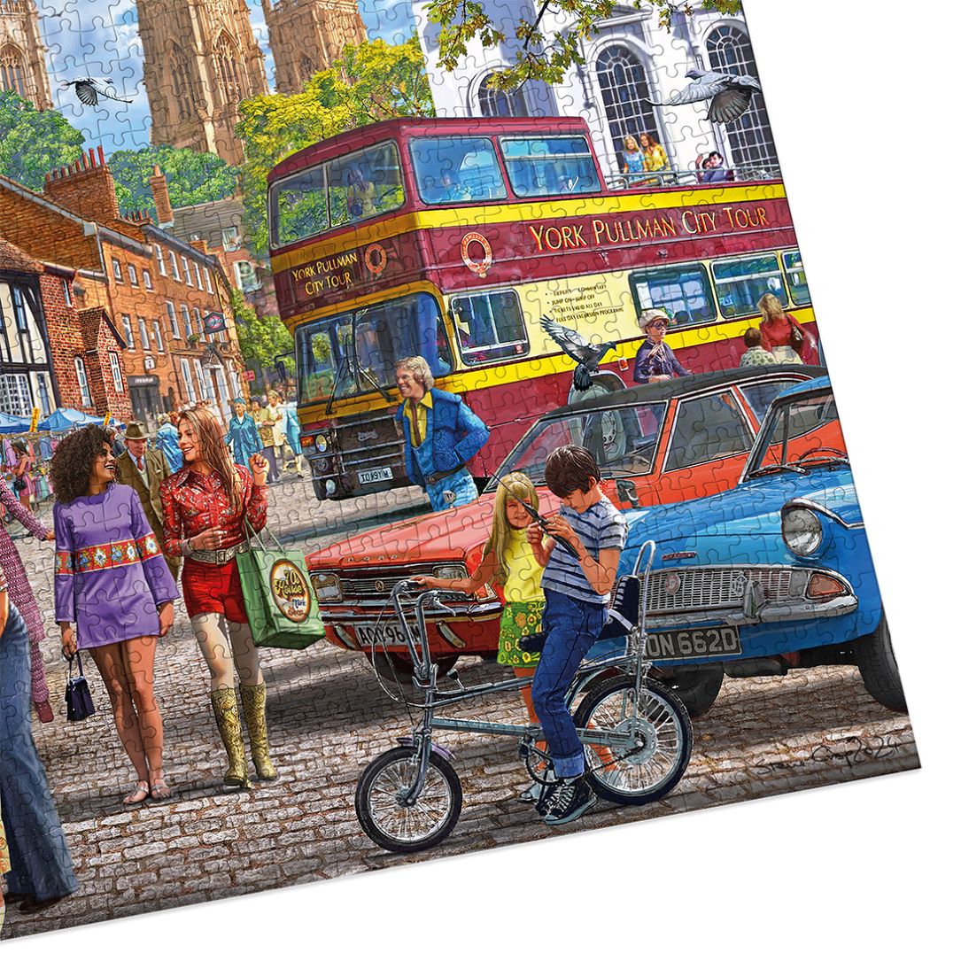 Gibsons York Market 1000 Piece Jigsaw Puzzle G6423
