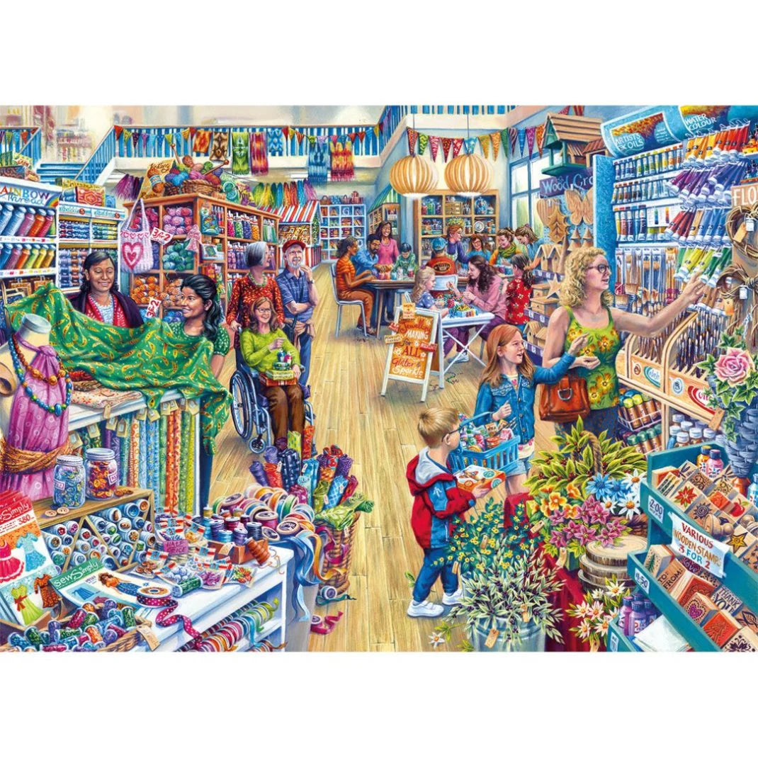 Gibsons Crafter's Paradise 1000 Piece Jigsaw Puzzle G6426
