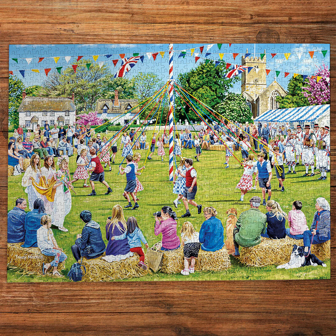 Gibsons Around The Maypole 1000 Piece Jigsaw Puzzle G6429