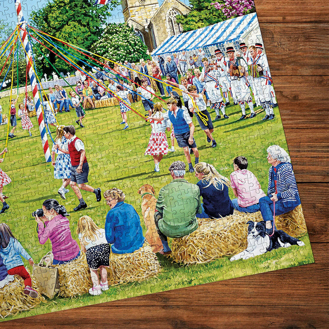 Gibsons Around The Maypole 1000 Piece Jigsaw Puzzle G6429