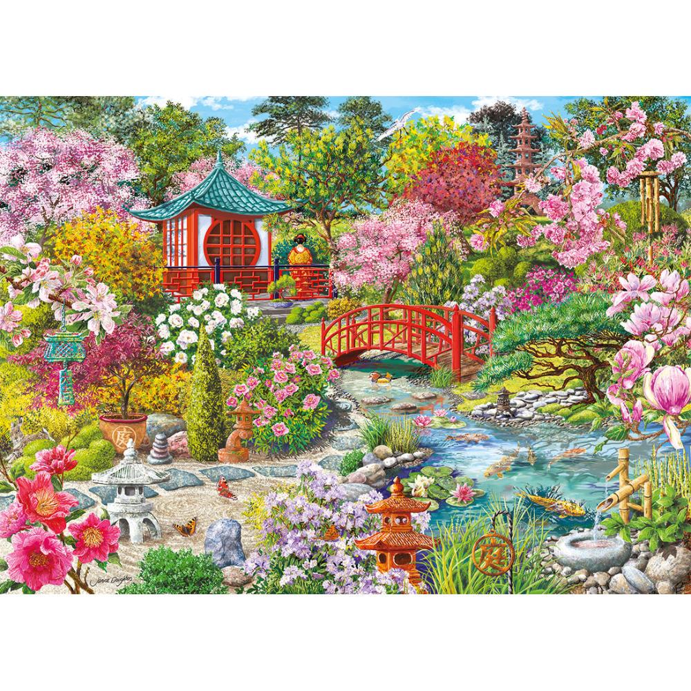 Gibsons The Japanese Garden 1000 Piece Jigsaw Puzzle G6430