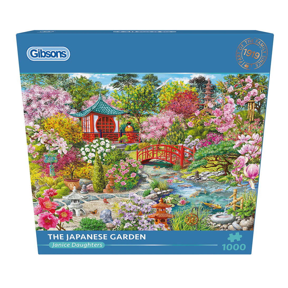 Gibsons The Japanese Garden 1000 Piece Jigsaw Puzzle G6430