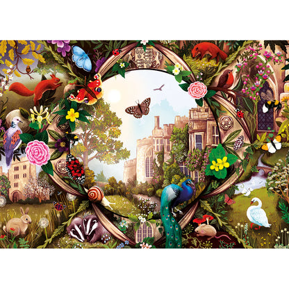 Gibsons Haddon Hall 1000 Piece Jigsaw Puzzle G7154