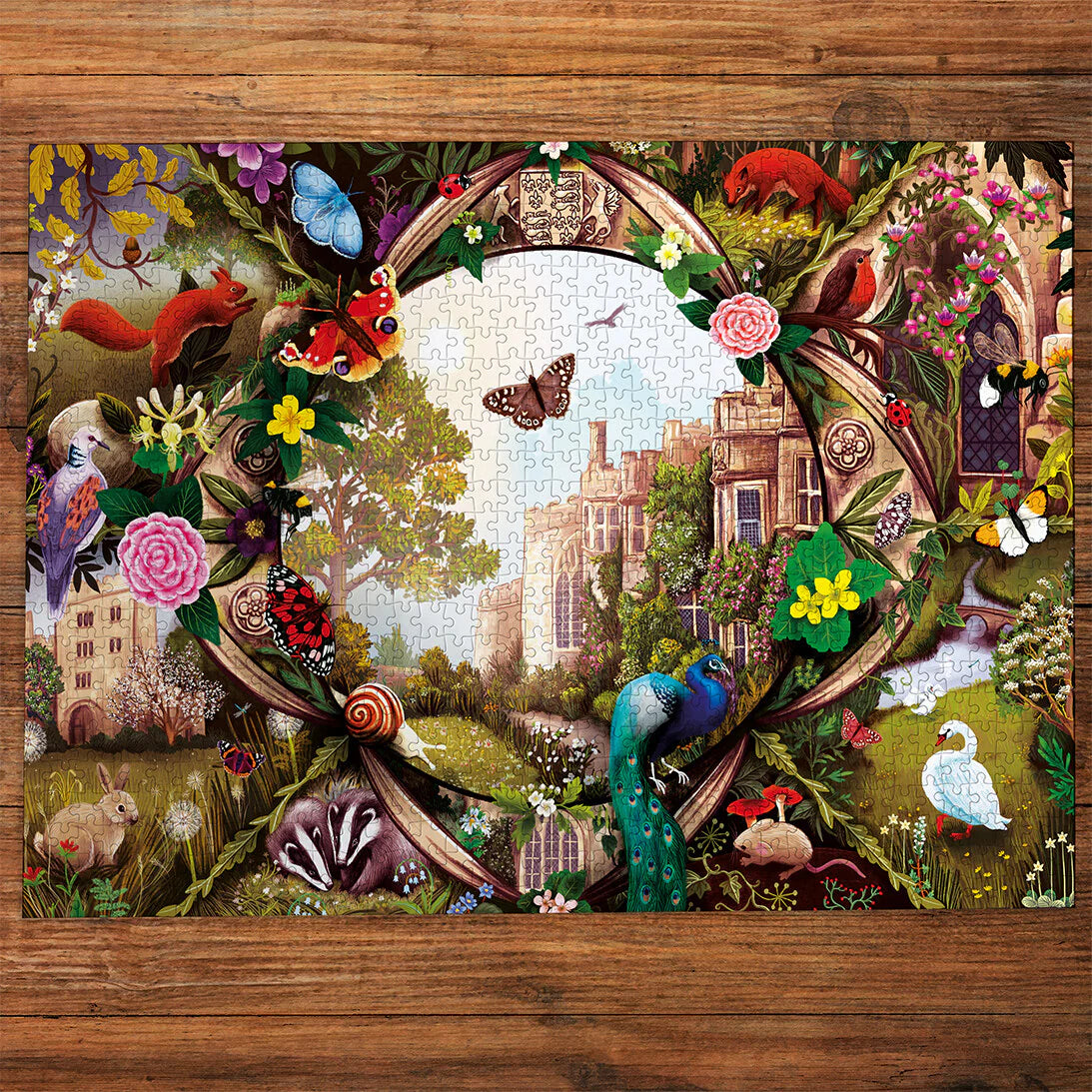 Gibsons Haddon Hall 1000 Piece Jigsaw Puzzle G7154