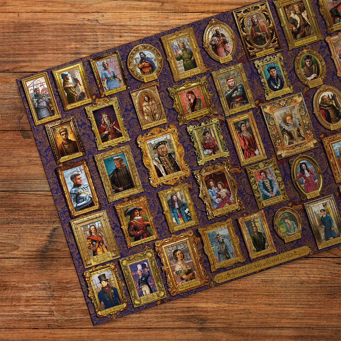 Gibsons Monarchs Of England 1000 Piece Jigsaw Puzzle G7156