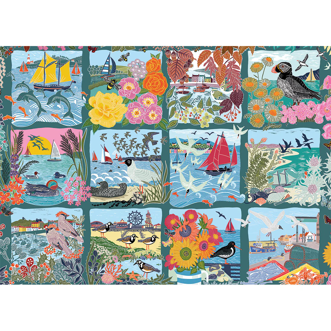 Gibsons Coastal Calling 1000 Piece Jigsaw Puzzle G7162