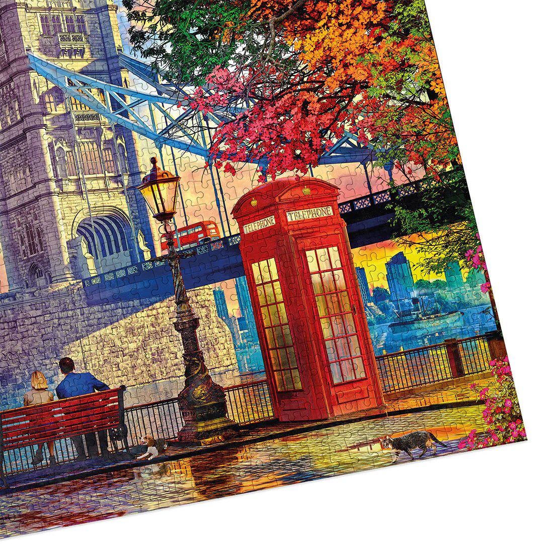 Gibsons Clearing Skies Over Tower Bridge 1000 Piece Jigsaw Puzzle G7164