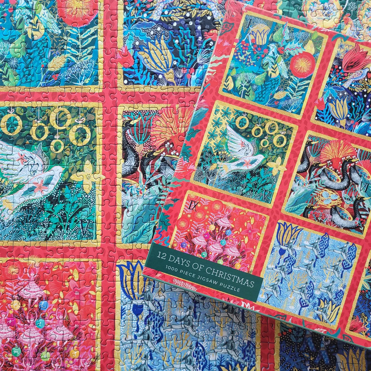 Gibsons 12 Days Of Christmas 1000 Piece Jigsaw Puzzle G7601