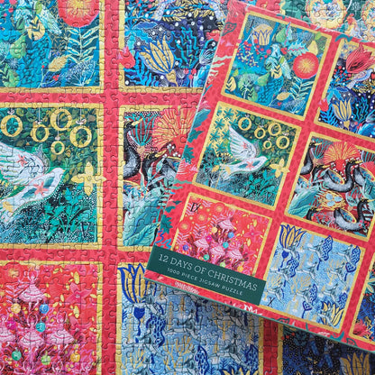 Gibsons 12 Days Of Christmas 1000 Piece Jigsaw Puzzle G7601