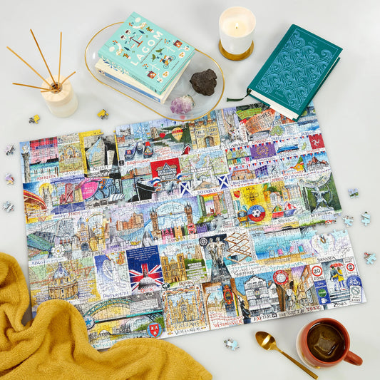 Gibsons Bright Lights & Big Cities 1000 Jigsaw Puzzle G7128