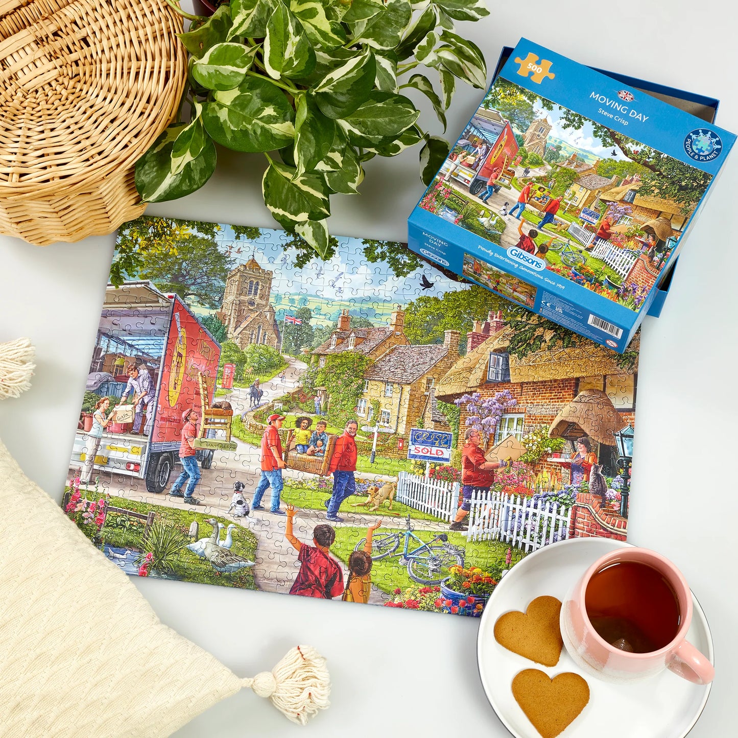 Gibsons  Moving Day 500 Piece Jigsaw Puzzle G3148