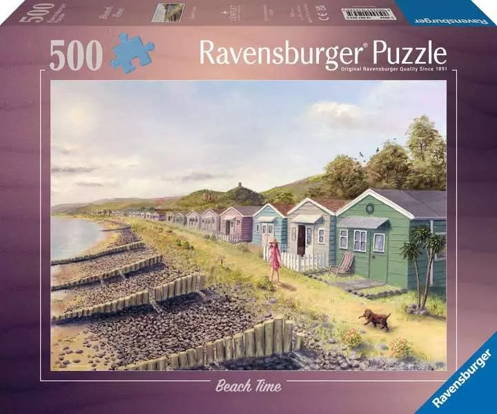 Ravensburger Beach Time 500 Piece Jigsaw Puzzle 12001253