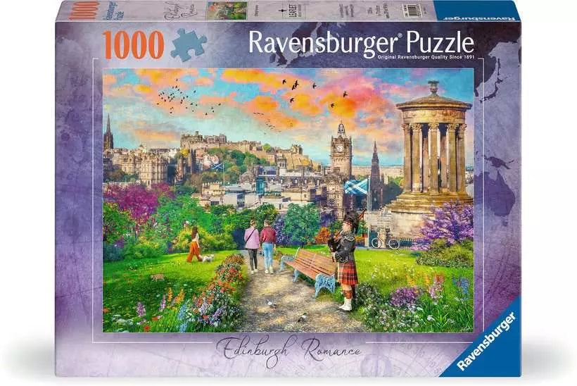 Ravensburger Edinburgh Romance 1000 Piece Jigsaw Puzzle