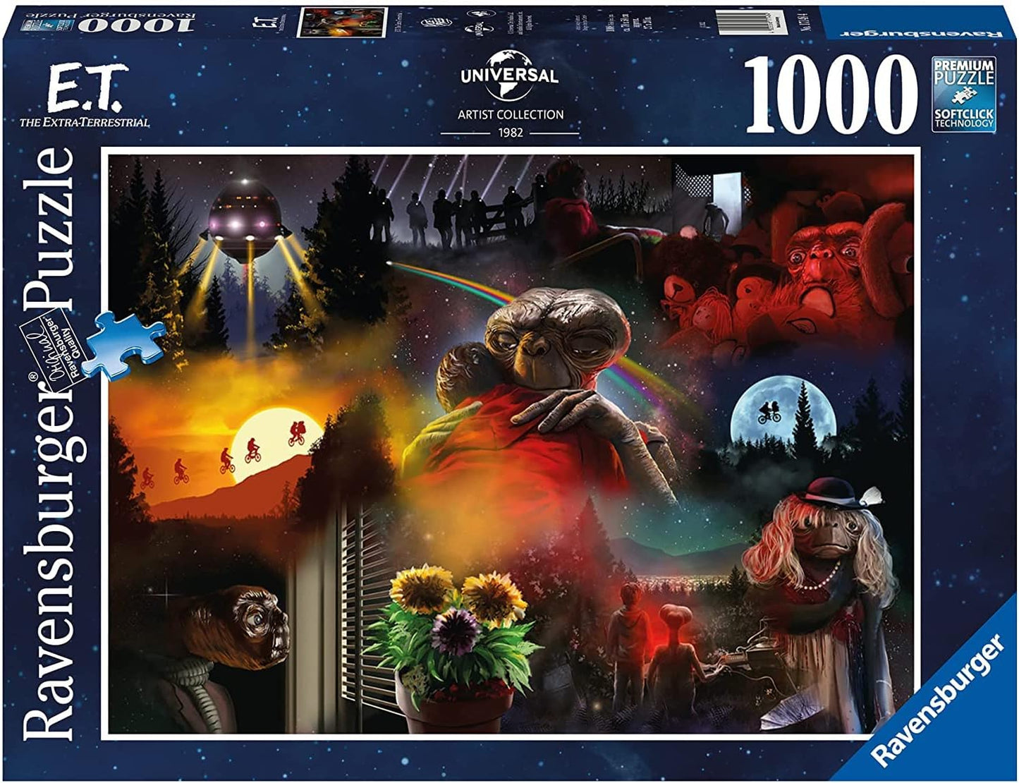 Ravensburger ET Movie Poster 1000 Piece Jigsaw Puzzle