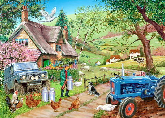 House Of Puzzles Farm Fresh 500 Piece Jigsaw Puzzle HP0382