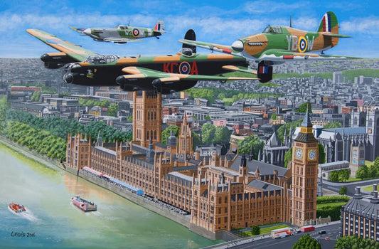 House Of Puzzles Fly Past 500 Piece Jigsaw Puzzle HP0450
