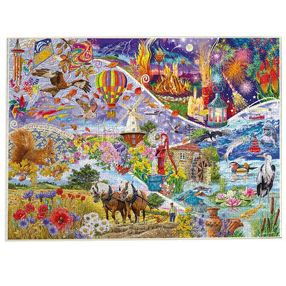 Gibsons Elemental 1000 Piece Jigsaw Puzzle G6436