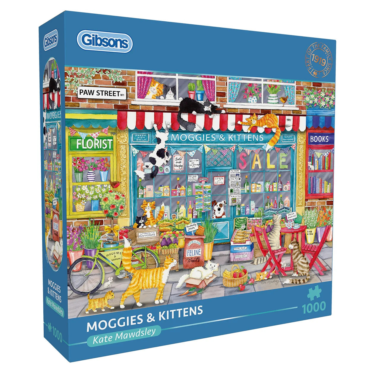 Gibsons Moggies & Kittens 1000 Piece Jigsaw Puzzle G6437