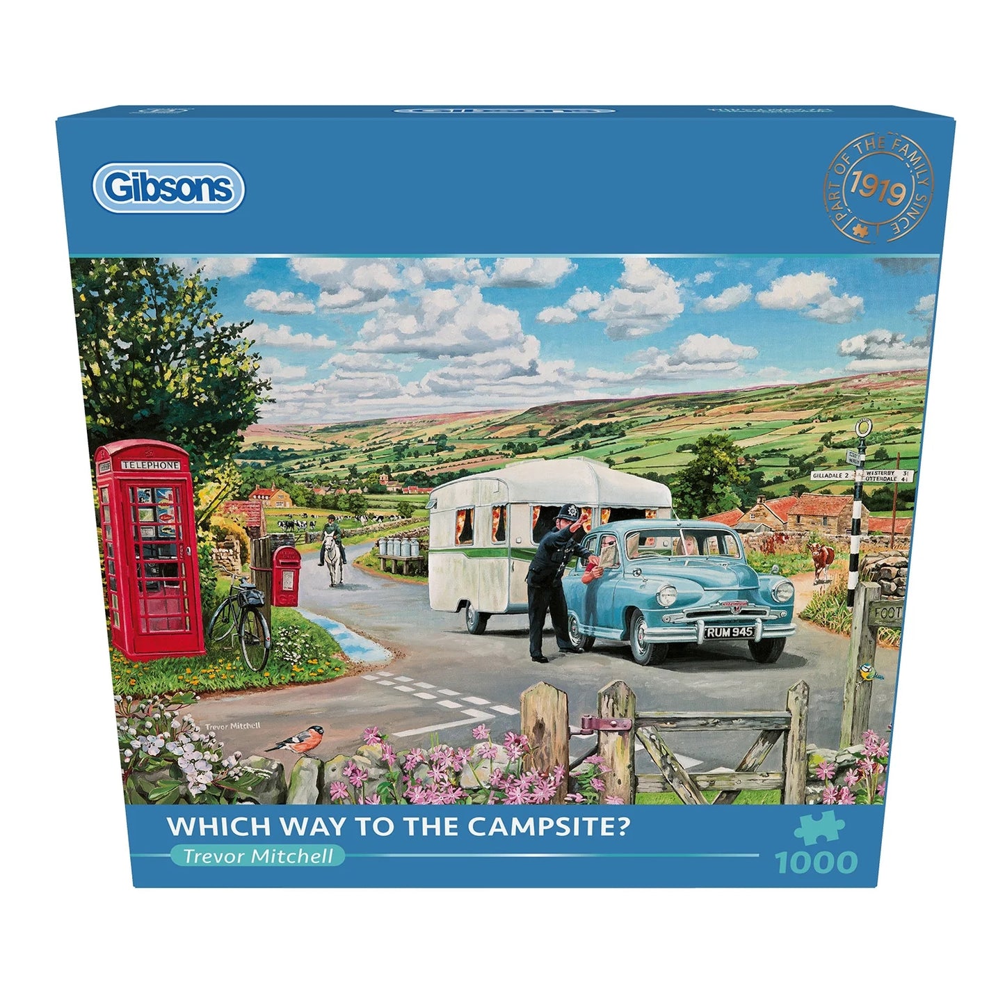 Gibsons Which Way To The Campsite 1000 Piece Jigsaw Puzzle G6441