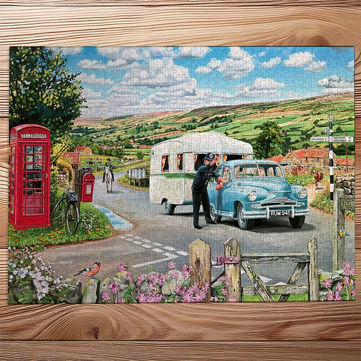 Gibsons Which Way To The Campsite 1000 Piece Jigsaw Puzzle G6441