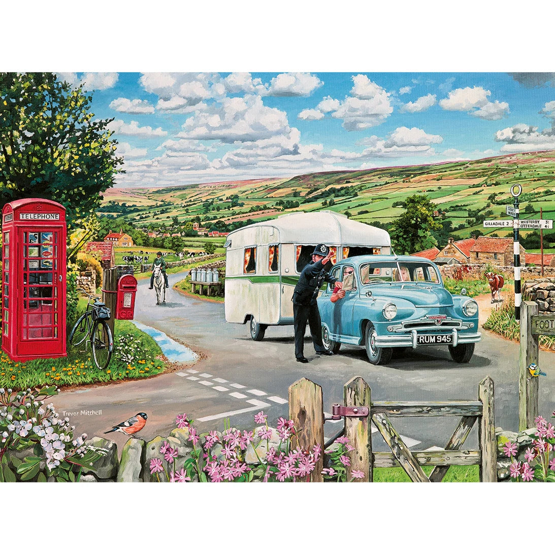 Gibsons Which Way To The Campsite 1000 Piece Jigsaw Puzzle G6441
