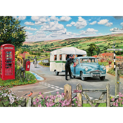Gibsons Which Way To The Campsite 1000 Piece Jigsaw Puzzle G6441