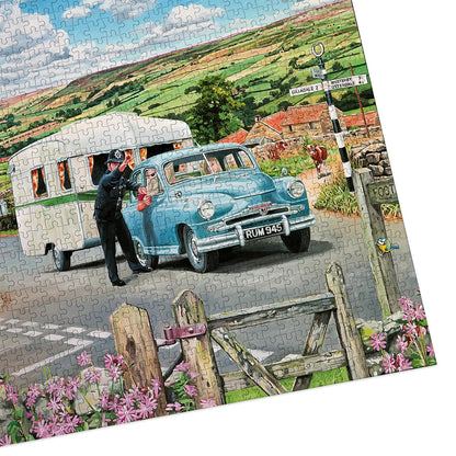 Gibsons Which Way To The Campsite 1000 Piece Jigsaw Puzzle G6441