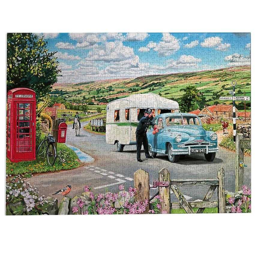 Gibsons Which Way To The Campsite 1000 Piece Jigsaw Puzzle G6441