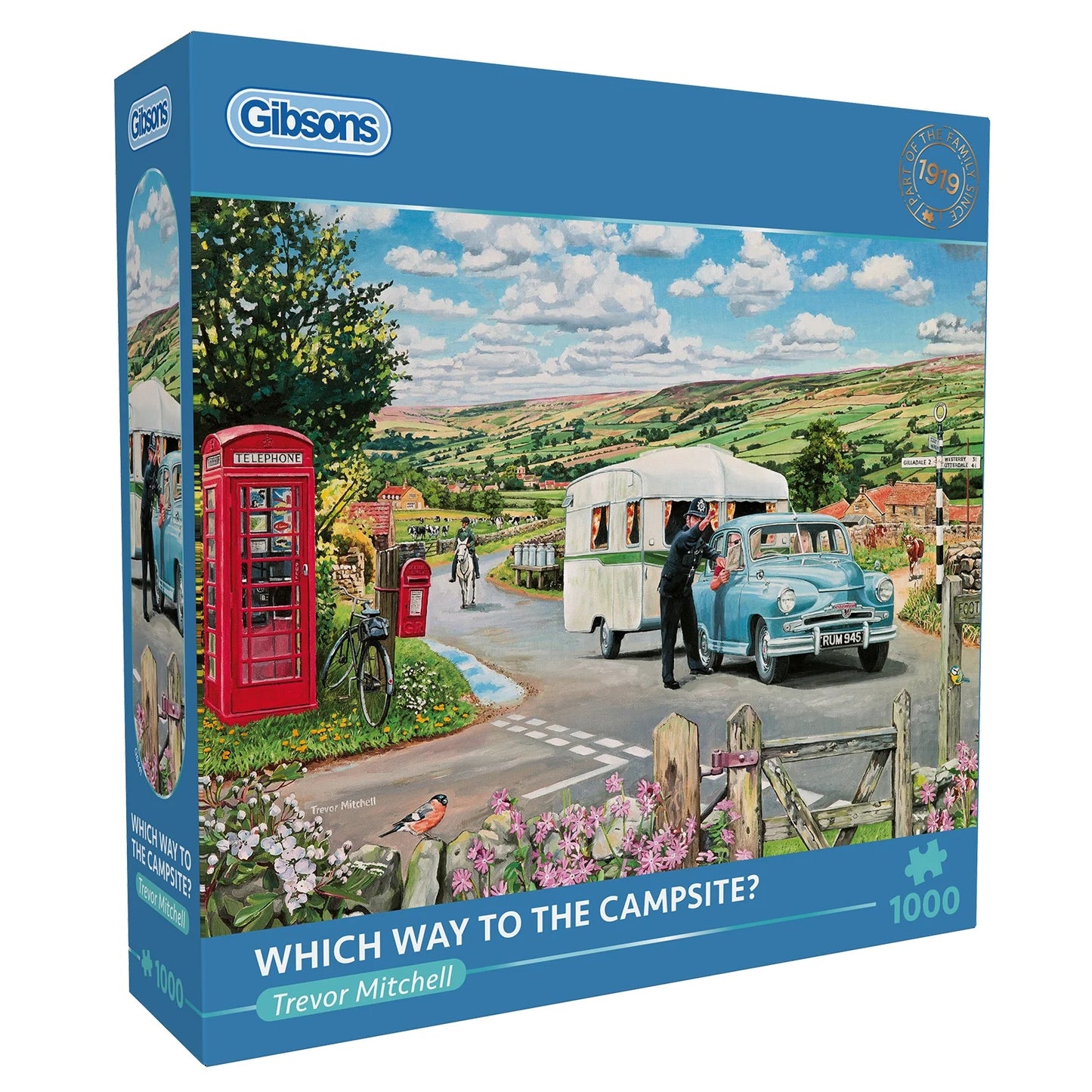 Gibsons Which Way To The Campsite 1000 Piece Jigsaw Puzzle G6441