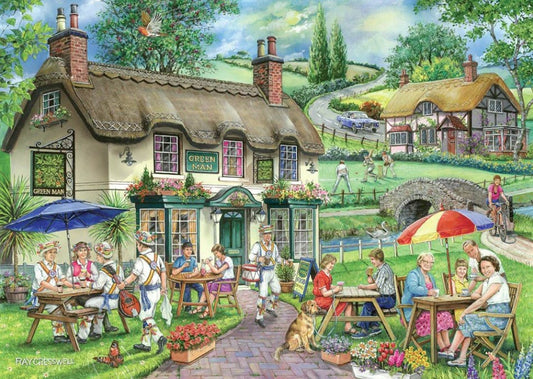 House Of Puzzles Green Man Big 500 Piece Jigsaw Puzzle HP0397