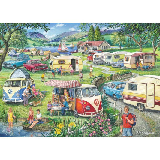 House Of Puzzles Happy Holidays 1000 Piece Jigsaw Puzzle HP0298