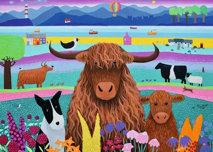 Ravensburger Highland Life 1000 Piece Jigsaw Puzzle 12001082