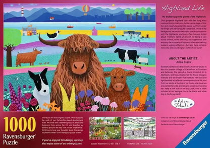 Ravensburger Highland Life 1000 Piece Jigsaw Puzzle 12001082