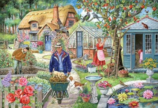 House Of Puzzles No 1 In The Garden 1000 Piece Jigsaw Puzzle HP0248