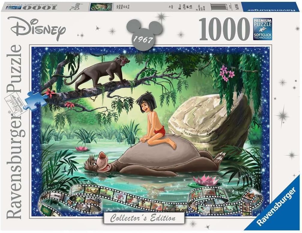 Ravensburger Disney Collector's Edition The Jungle Book 1000 Piece Jigsaw Puzzle