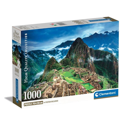 Clementoni Machu Picchu 1000 Piece Jigsaw Puzzle Toys 39770