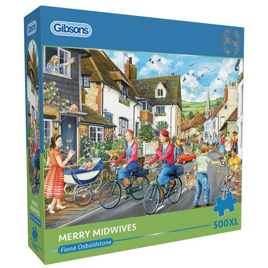 Gibsons Merry Midwives 500XL Piece Jigsaw Puzzle G3562