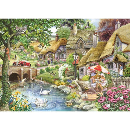 House Of Puzzles Morning Coffee 1000 Piece Jigsaw Puzzle HP0532