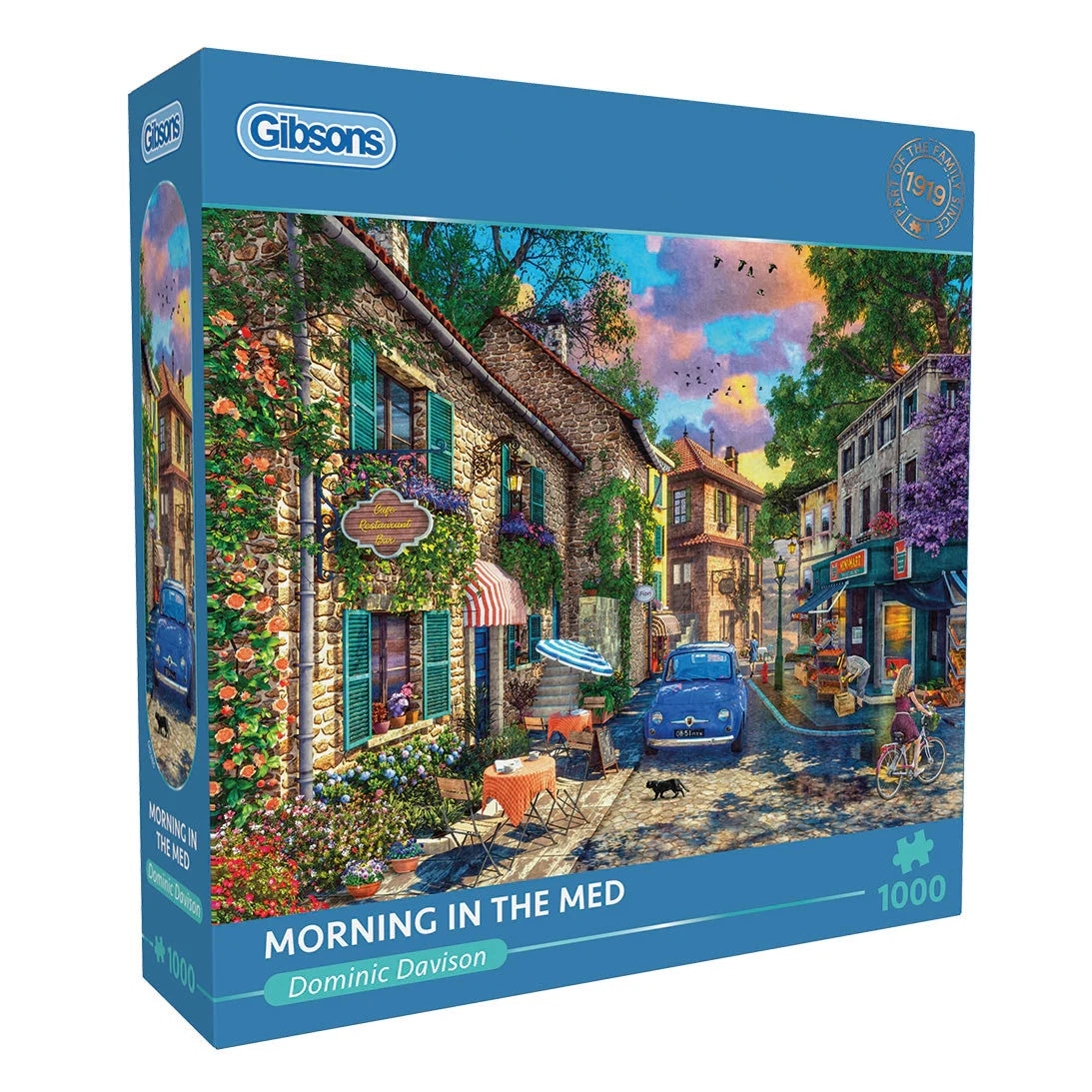 Gibsons Morning In The Med 1000 Piece Jigsaw Puzzle G6385