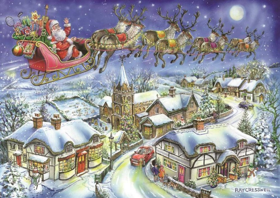 House Of Puzzles No. 13 Christmas Eve 1000 Piece Jigsaw Puzzle HP0457