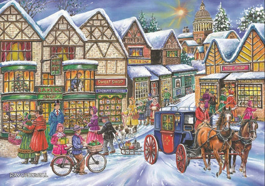 House Of Puzzles Old Time Shopping Big 250 Piece Jigsaw Puzzle HP0577
