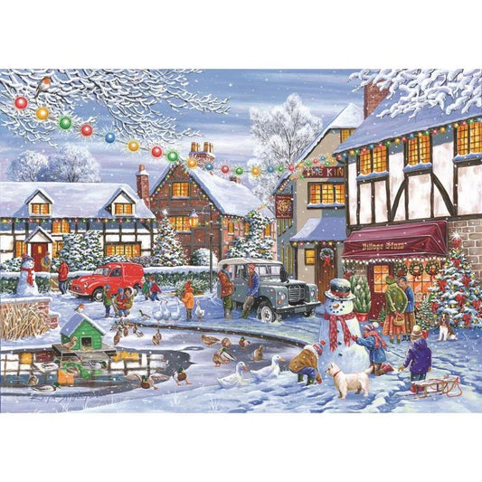 House of Puzzles No.20 On Thin Ice 1000 Piece Jigsaw Puzzle HP0551
