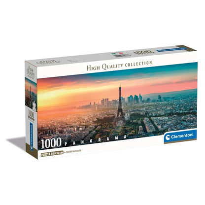 Clementoni Paris, France 1000 Piece Jigsaw Puzzle Toys 39868 Panorama