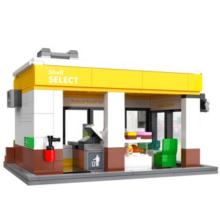 CaDA Building Series Shell Select Construction Set, 303 Pcs, C66027W
