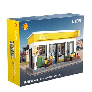 CaDA Building Series Shell Select Construction Set, 303 Pcs, C66027W