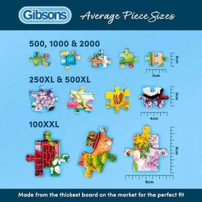Gibsons Games A Look At London 1000 Piece Jigsaw Puzzle Toys G6478