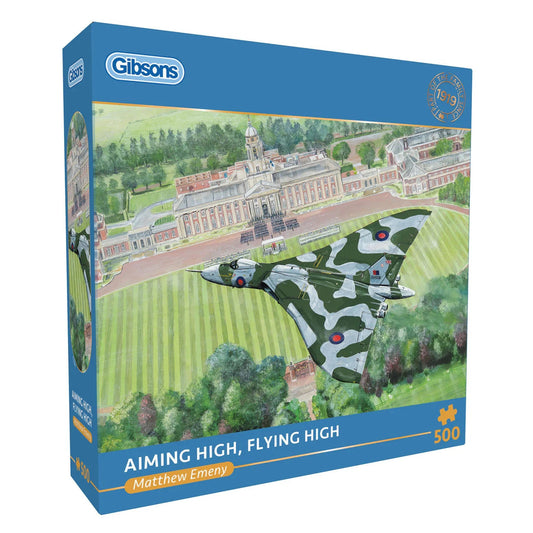 Gibsons Games Aiming High, Flying High 500 Piece Jigsaw Puzzle Toys G3180